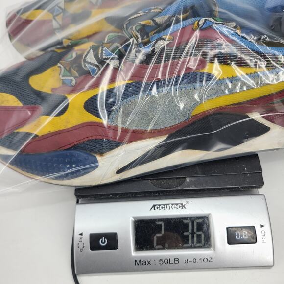 Puma RS-X3 Mix Dark Denim Burnt Russet Multicolored Sneaker Shoes Mens US 11.5 - Picture 12 of 12